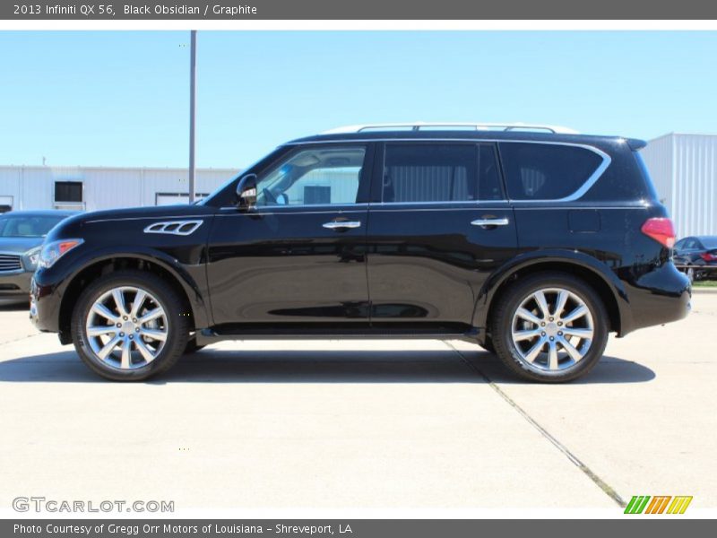 Black Obsidian / Graphite 2013 Infiniti QX 56