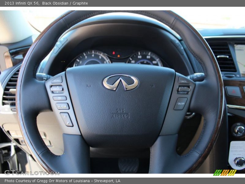 Black Obsidian / Graphite 2013 Infiniti QX 56