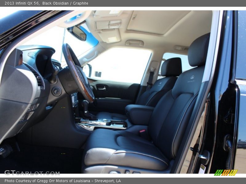 Black Obsidian / Graphite 2013 Infiniti QX 56