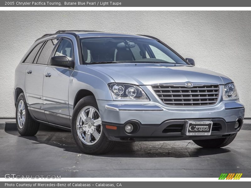 Butane Blue Pearl / Light Taupe 2005 Chrysler Pacifica Touring