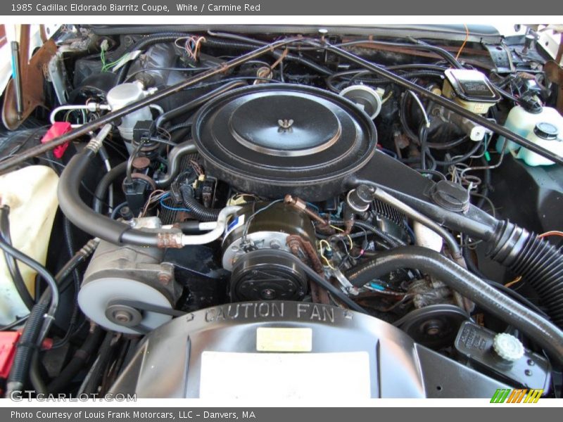  1985 Eldorado Biarritz Coupe Engine - 4.1 Liter OHV 16-Valve HT 4100 V8