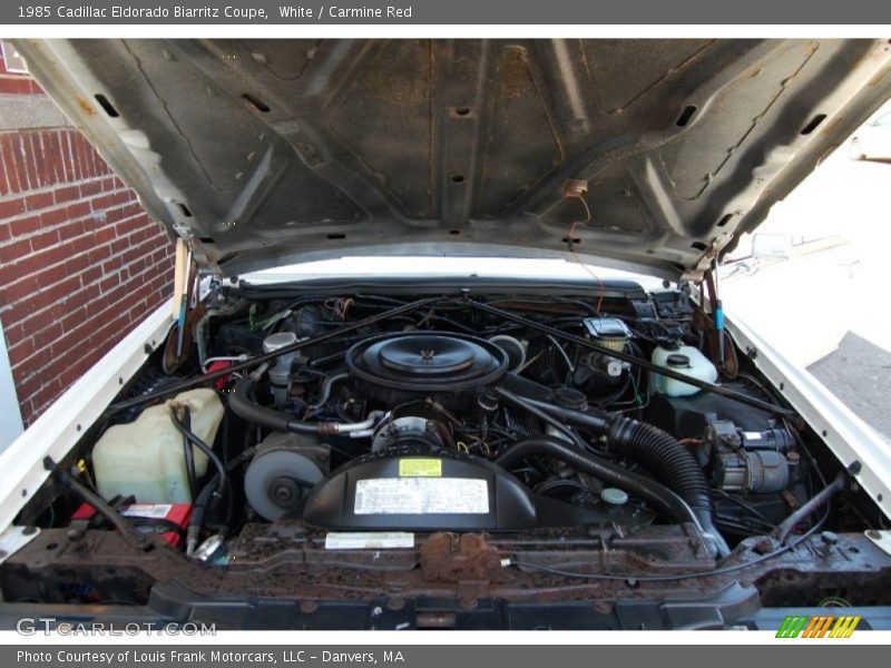  1985 Eldorado Biarritz Coupe Engine - 4.1 Liter OHV 16-Valve HT 4100 V8