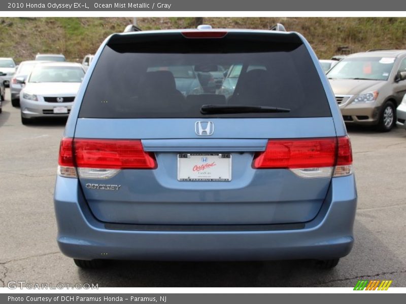 Ocean Mist Metallic / Gray 2010 Honda Odyssey EX-L