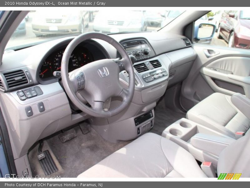 Gray Interior - 2010 Odyssey EX-L 