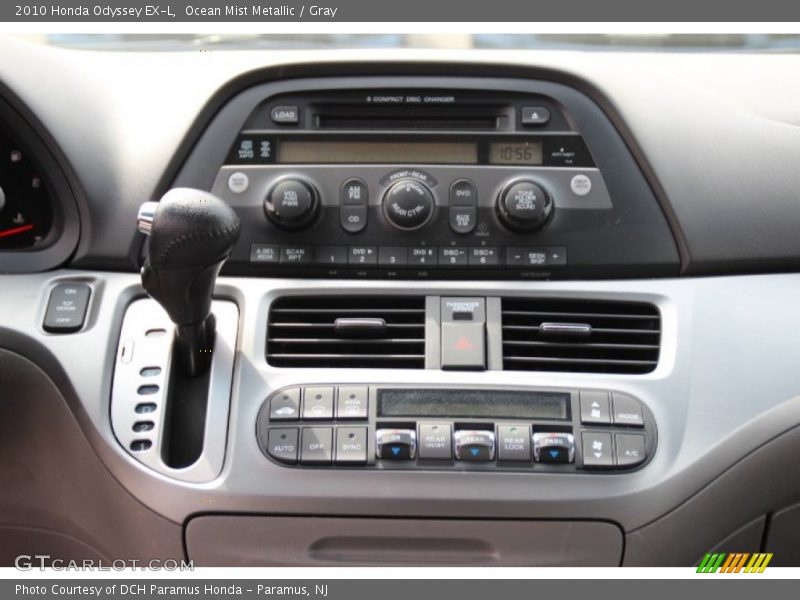 Controls of 2010 Odyssey EX-L