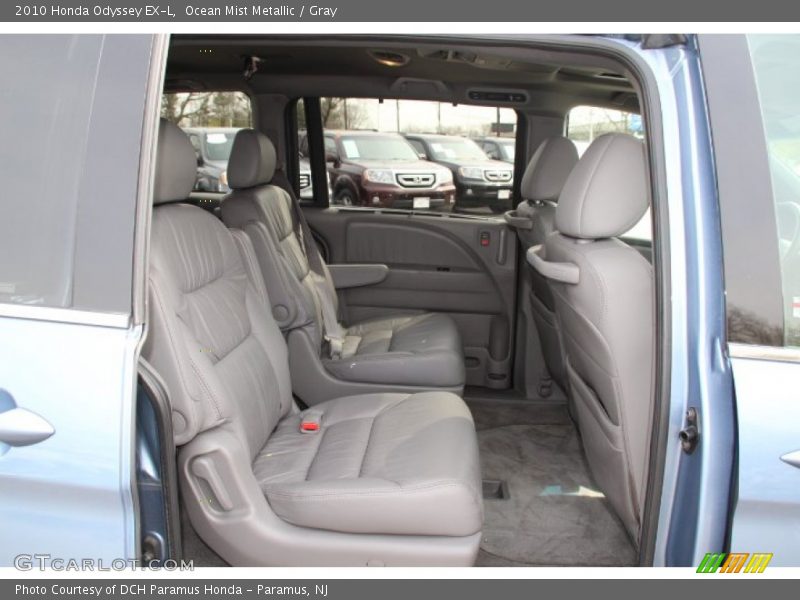 Ocean Mist Metallic / Gray 2010 Honda Odyssey EX-L