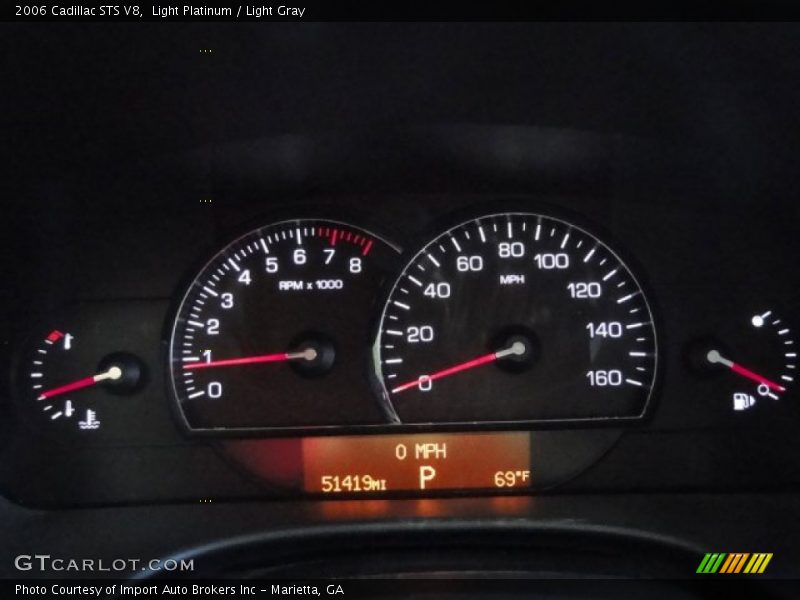 Light Platinum / Light Gray 2006 Cadillac STS V8