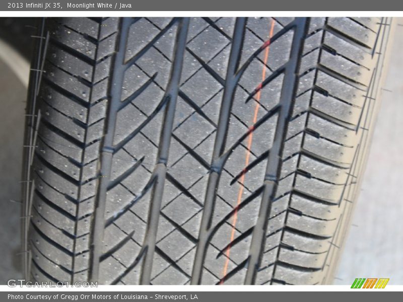 Moonlight White / Java 2013 Infiniti JX 35