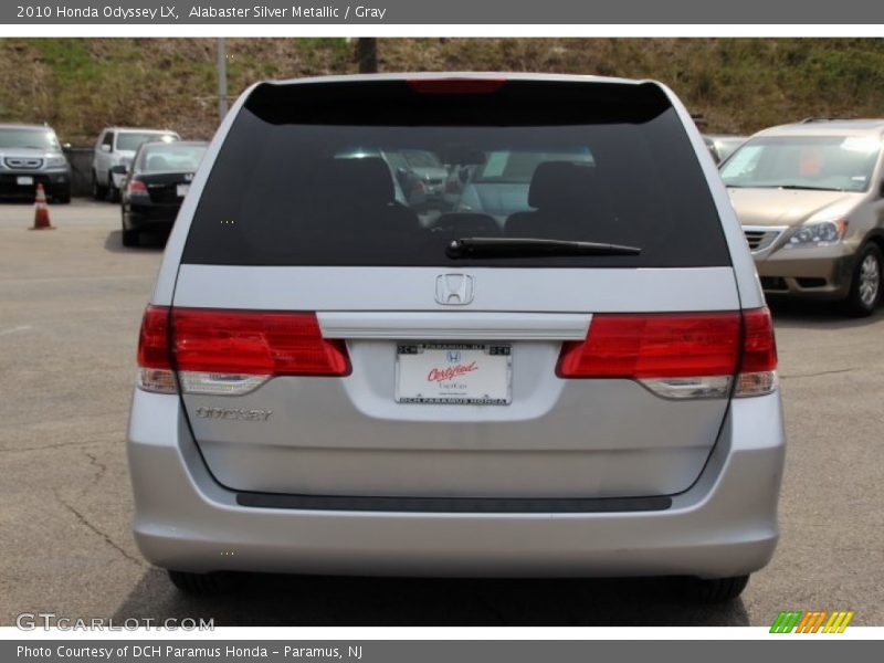 Alabaster Silver Metallic / Gray 2010 Honda Odyssey LX