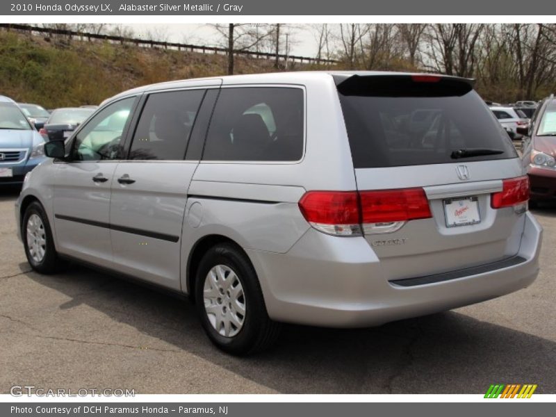 Alabaster Silver Metallic / Gray 2010 Honda Odyssey LX