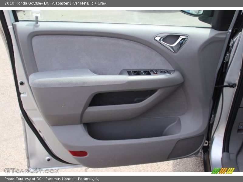 Alabaster Silver Metallic / Gray 2010 Honda Odyssey LX