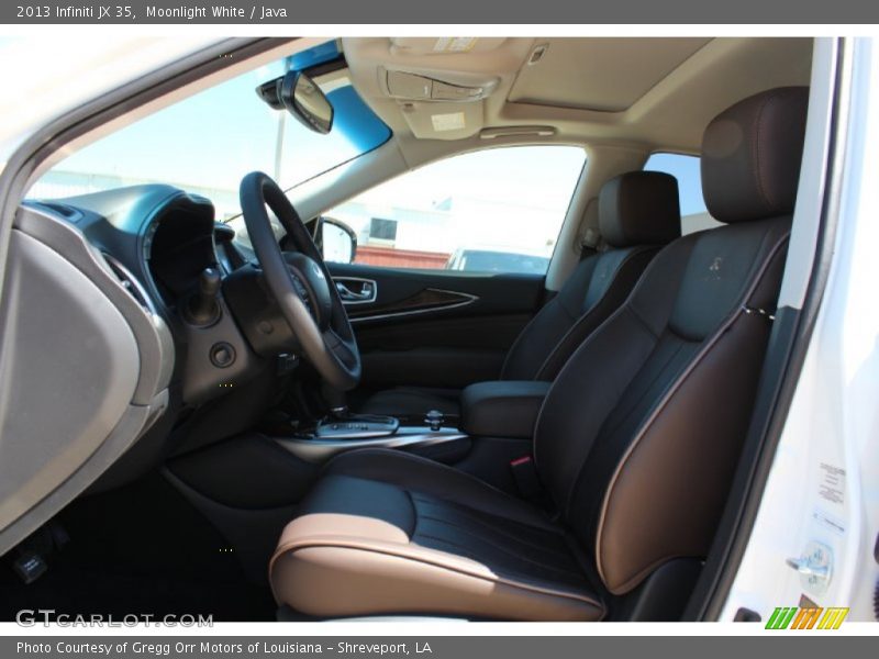Moonlight White / Java 2013 Infiniti JX 35