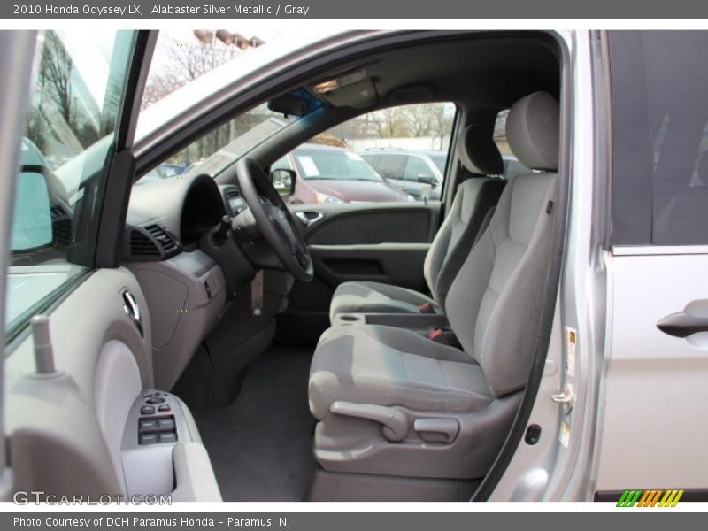 Alabaster Silver Metallic / Gray 2010 Honda Odyssey LX
