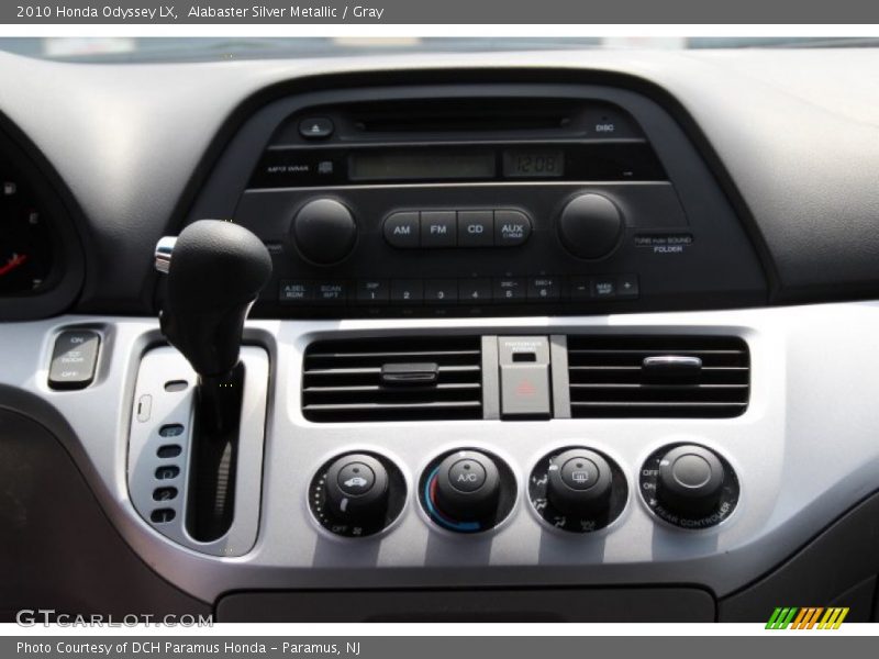 Alabaster Silver Metallic / Gray 2010 Honda Odyssey LX