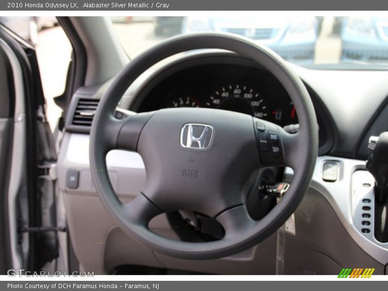 Alabaster Silver Metallic / Gray 2010 Honda Odyssey LX