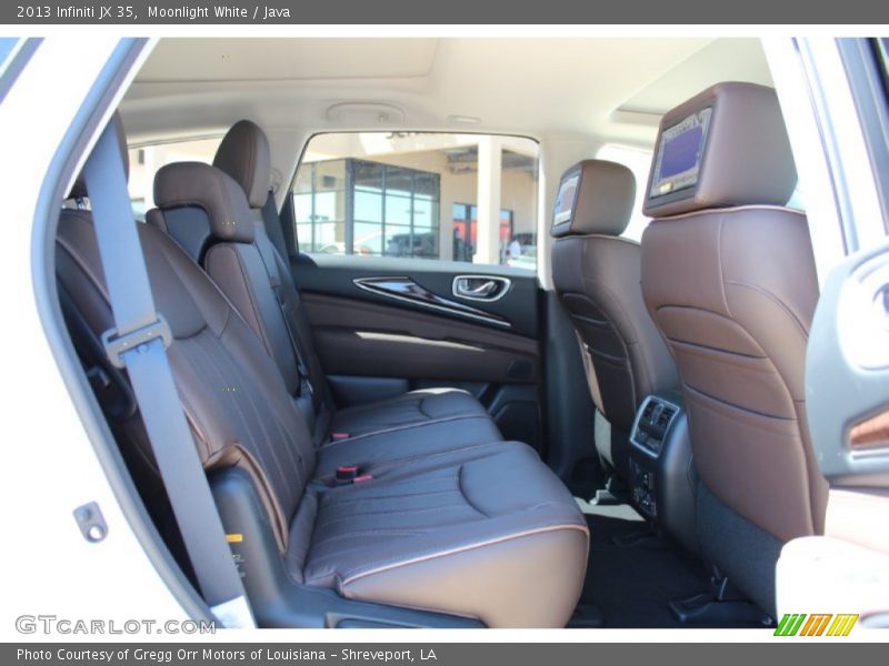 Rear Seat of 2013 JX 35