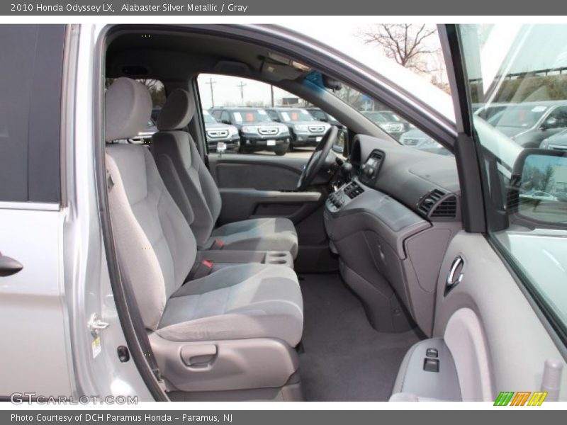 Alabaster Silver Metallic / Gray 2010 Honda Odyssey LX