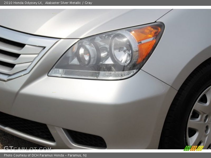 Alabaster Silver Metallic / Gray 2010 Honda Odyssey LX