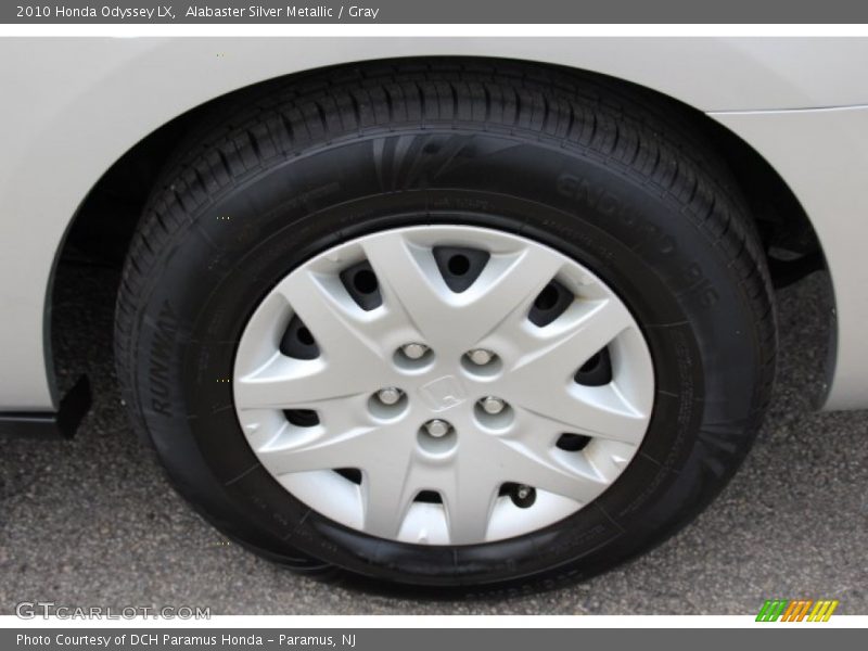 Alabaster Silver Metallic / Gray 2010 Honda Odyssey LX