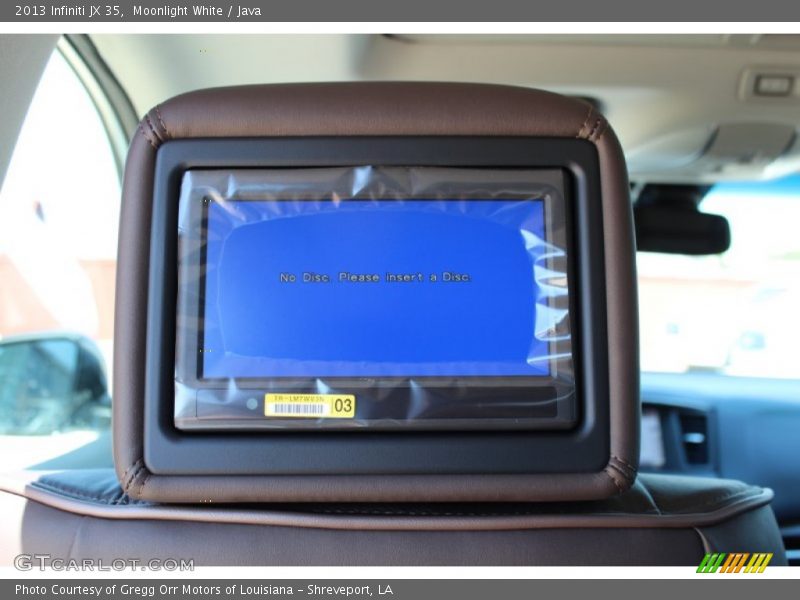 Entertainment System of 2013 JX 35