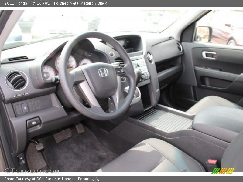 Black Interior - 2011 Pilot LX 4WD 