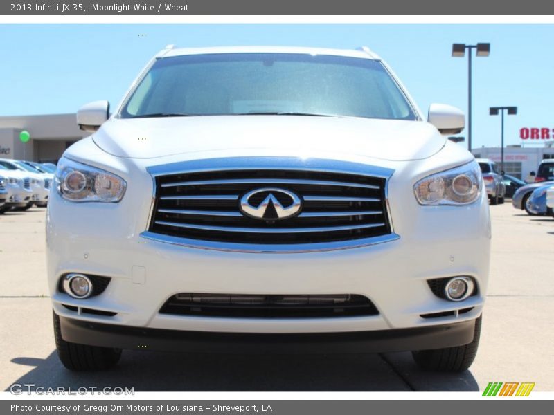 Moonlight White / Wheat 2013 Infiniti JX 35
