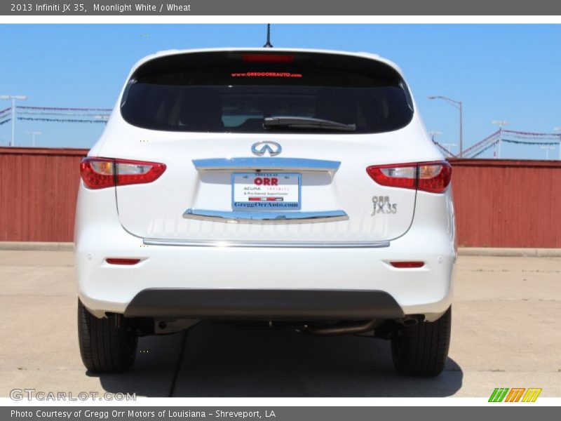 Moonlight White / Wheat 2013 Infiniti JX 35