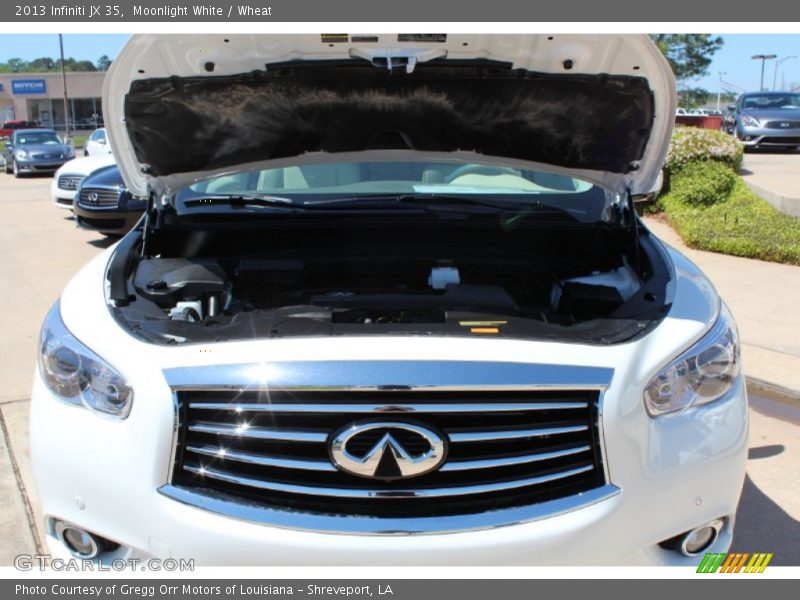 Moonlight White / Wheat 2013 Infiniti JX 35