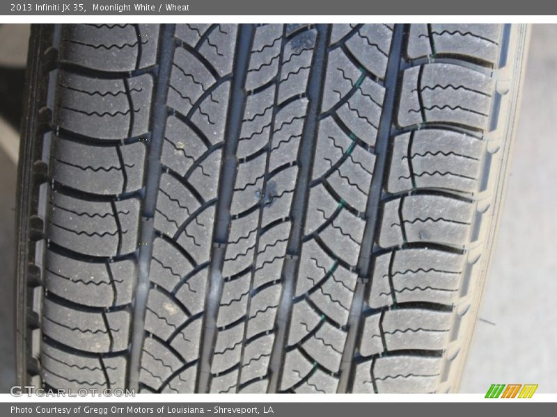 Moonlight White / Wheat 2013 Infiniti JX 35