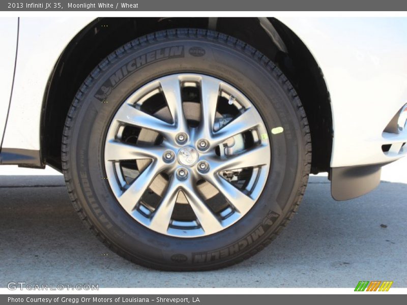 Moonlight White / Wheat 2013 Infiniti JX 35