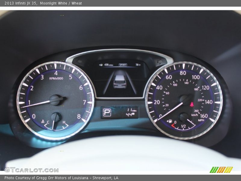 Moonlight White / Wheat 2013 Infiniti JX 35
