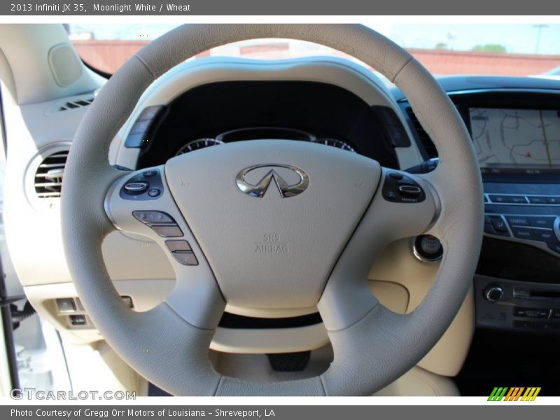 Moonlight White / Wheat 2013 Infiniti JX 35