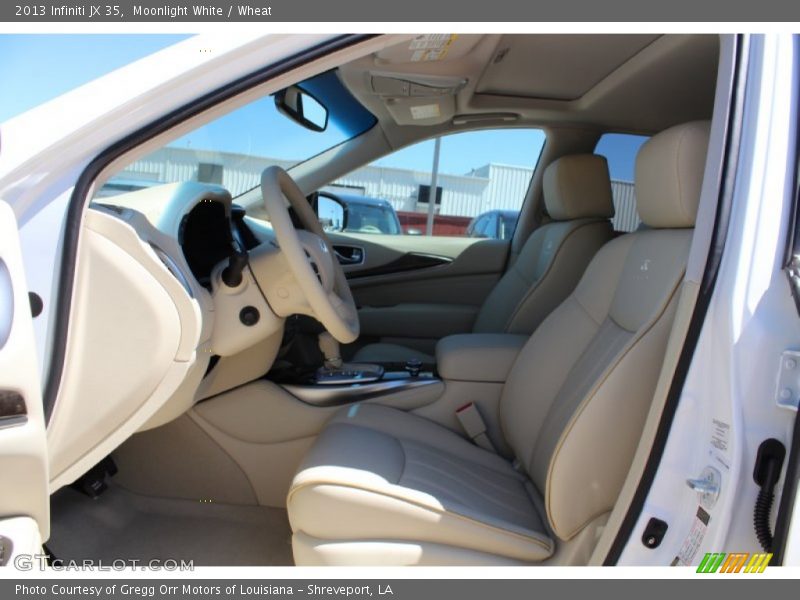 Moonlight White / Wheat 2013 Infiniti JX 35