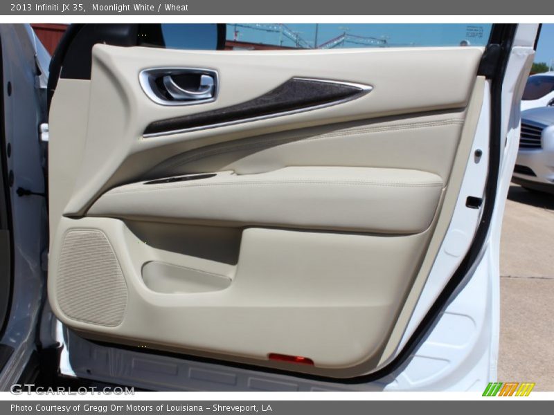Moonlight White / Wheat 2013 Infiniti JX 35