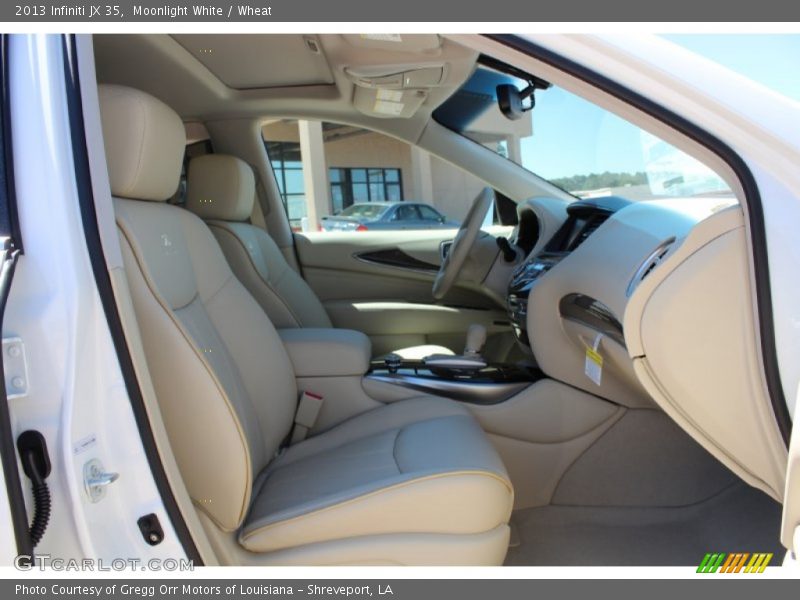 Moonlight White / Wheat 2013 Infiniti JX 35