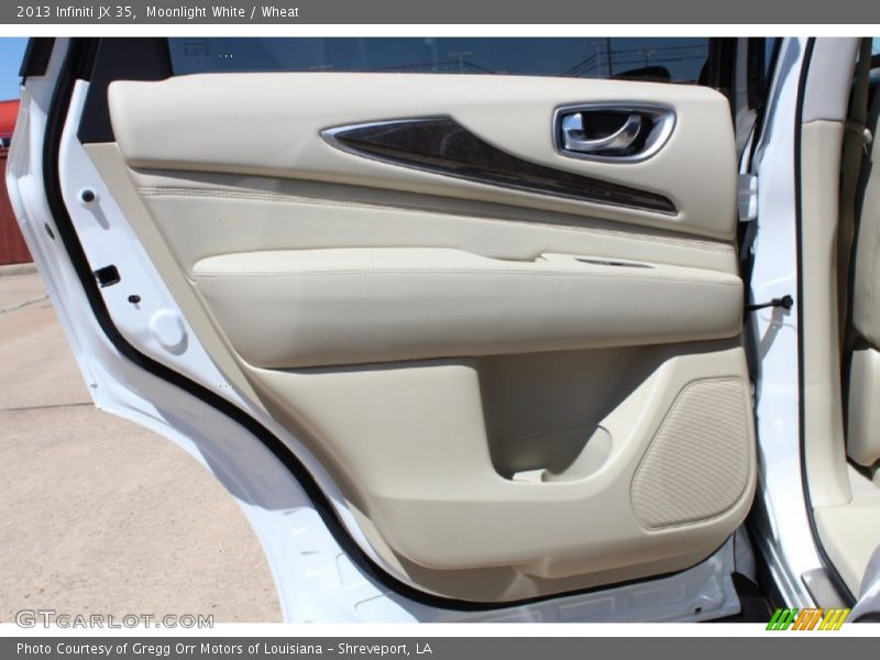 Moonlight White / Wheat 2013 Infiniti JX 35