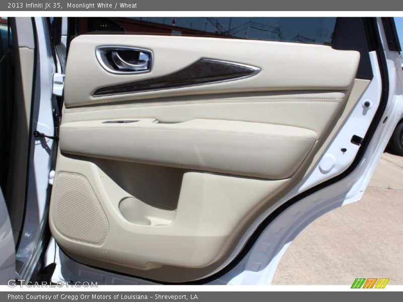 Moonlight White / Wheat 2013 Infiniti JX 35