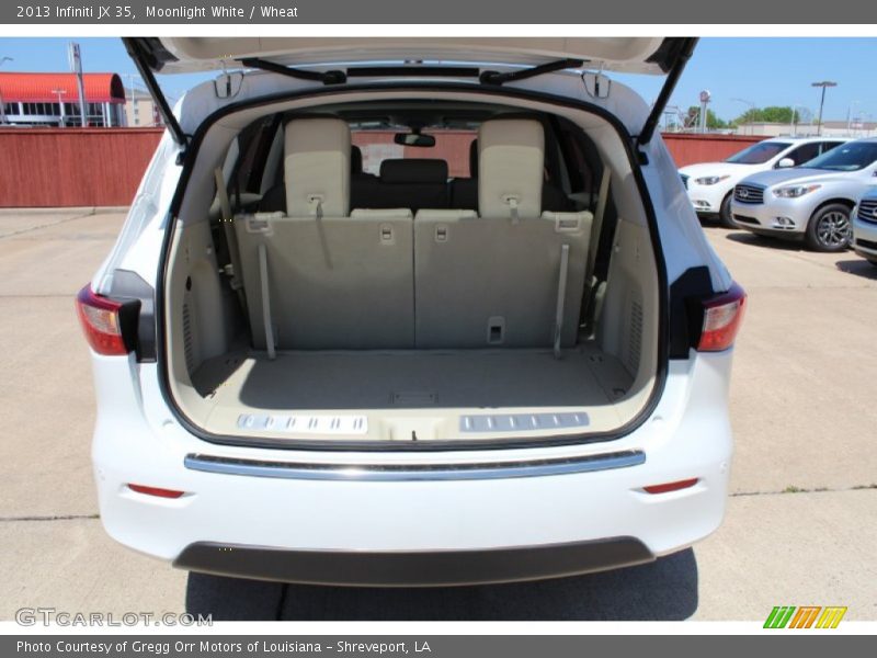 Moonlight White / Wheat 2013 Infiniti JX 35