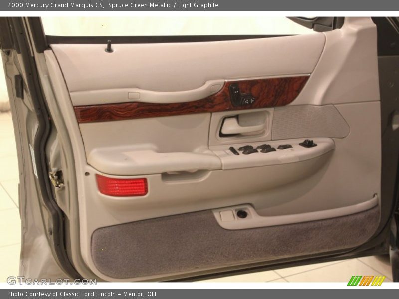 Spruce Green Metallic / Light Graphite 2000 Mercury Grand Marquis GS