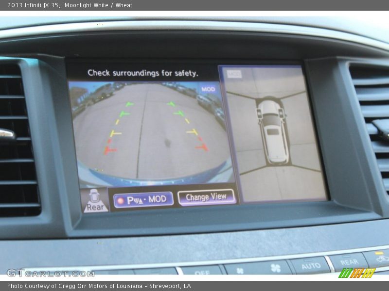 Moonlight White / Wheat 2013 Infiniti JX 35
