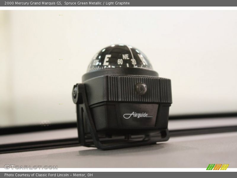Spruce Green Metallic / Light Graphite 2000 Mercury Grand Marquis GS