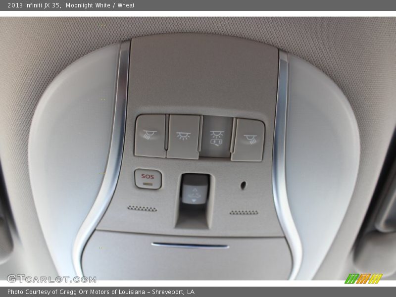 Moonlight White / Wheat 2013 Infiniti JX 35