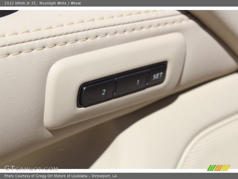Moonlight White / Wheat 2013 Infiniti JX 35