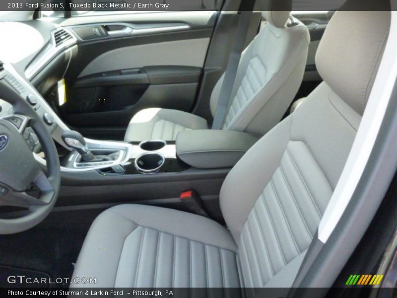Tuxedo Black Metallic / Earth Gray 2013 Ford Fusion S