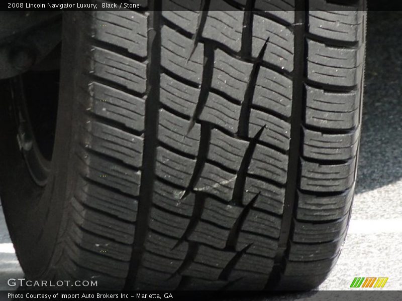 Black / Stone 2008 Lincoln Navigator Luxury