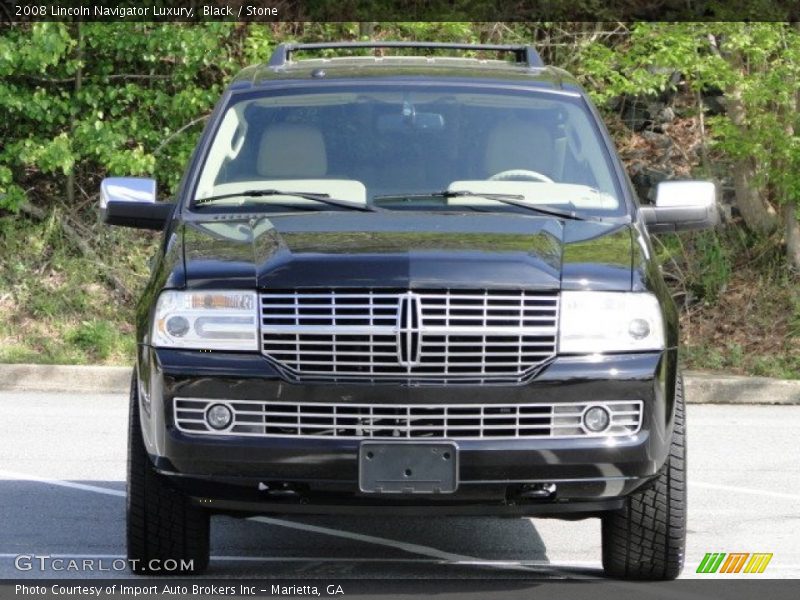 Black / Stone 2008 Lincoln Navigator Luxury