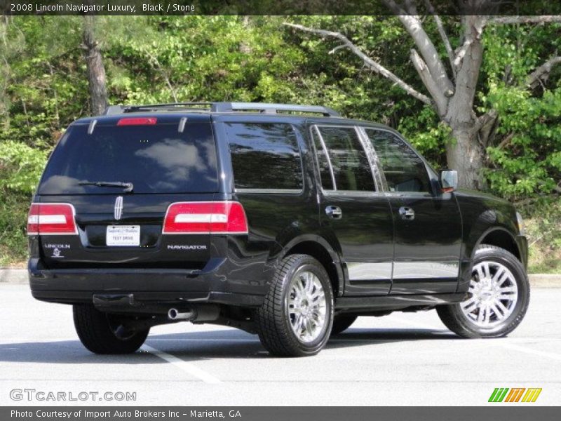 Black / Stone 2008 Lincoln Navigator Luxury