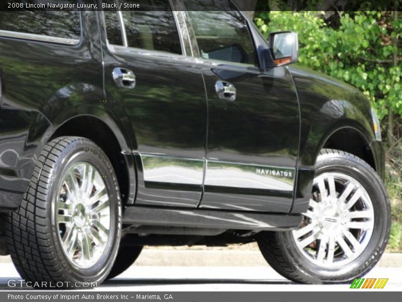 Black / Stone 2008 Lincoln Navigator Luxury