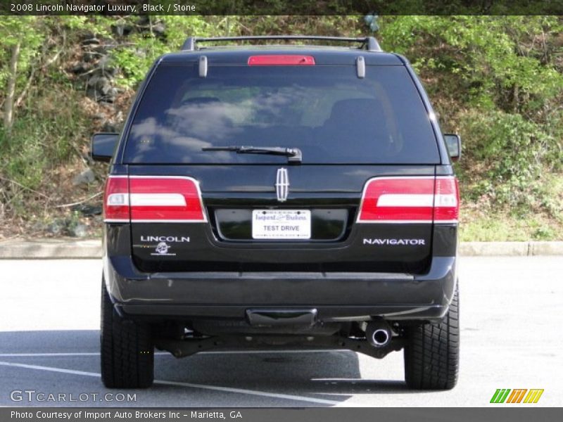 Black / Stone 2008 Lincoln Navigator Luxury