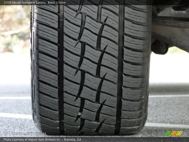 Black / Stone 2008 Lincoln Navigator Luxury